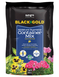 Black Gold® Moisture Supreme Container Mix  0.10 – 0.06 – 0.13