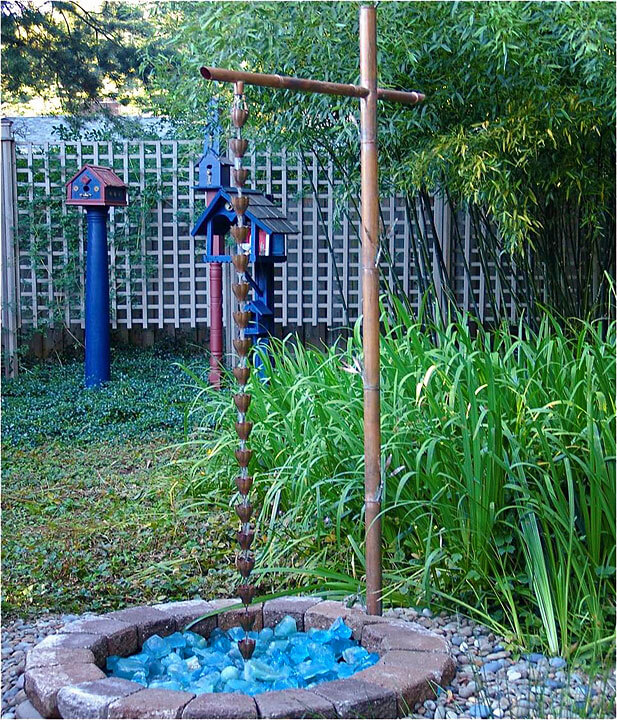 Water Features - Rain Chain - Mike Darcy