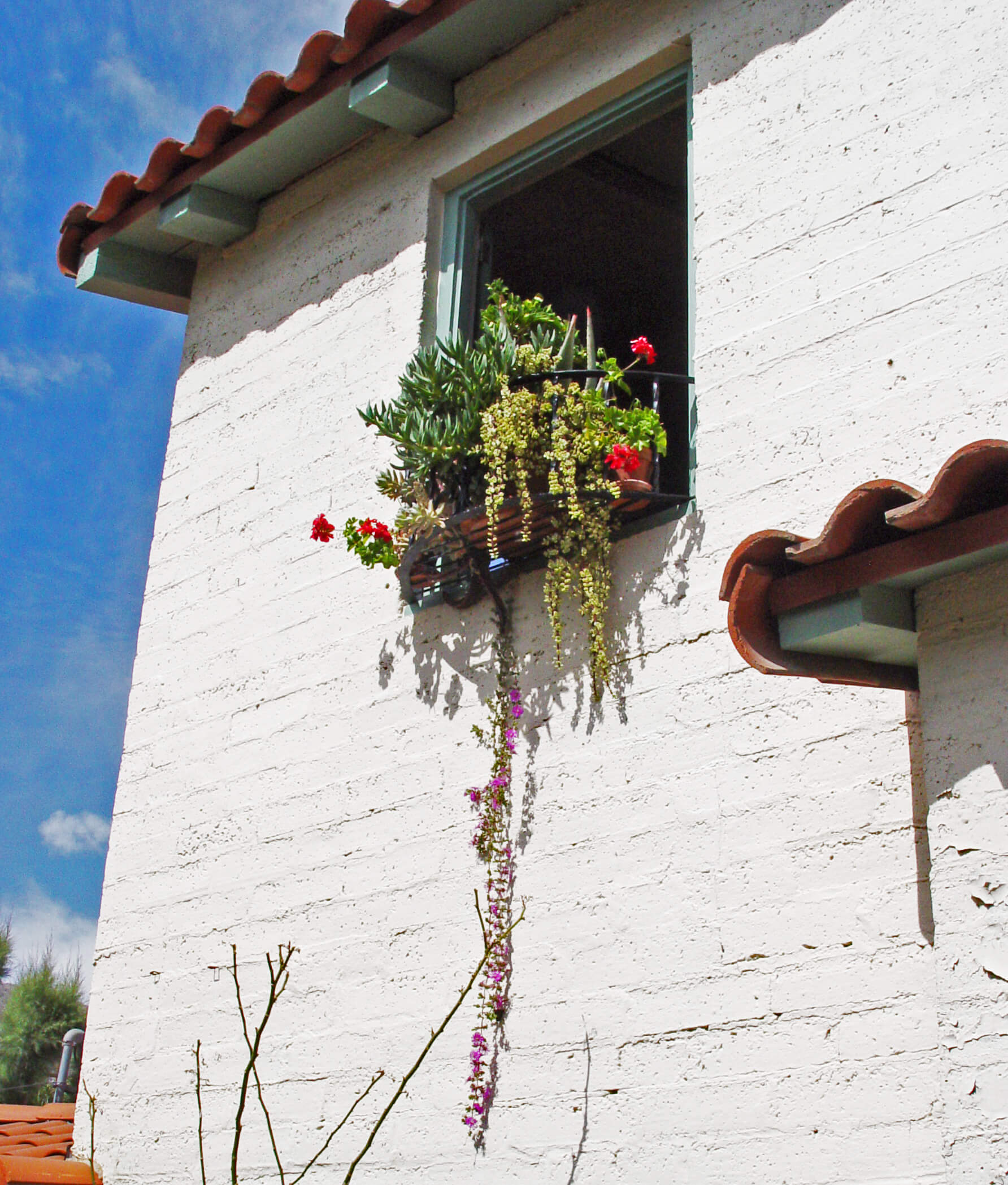 balcony outside