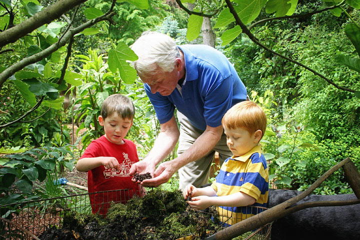 Kids and Compost